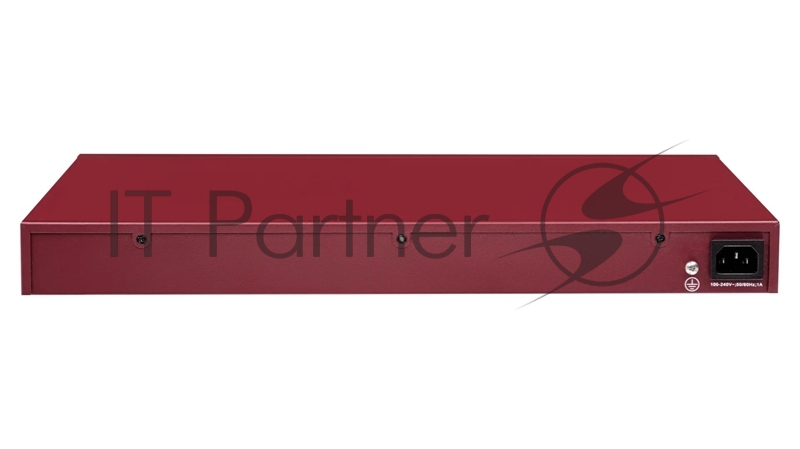 Управляемый коммутатор уровня L2+, 48 портов 10/100/1000BASE-T, 4 порта 100/1000BASE-X SFP, 4K VLAN, 16K MAC адресов, консольный порт, встроенный БП, 100-240В AC