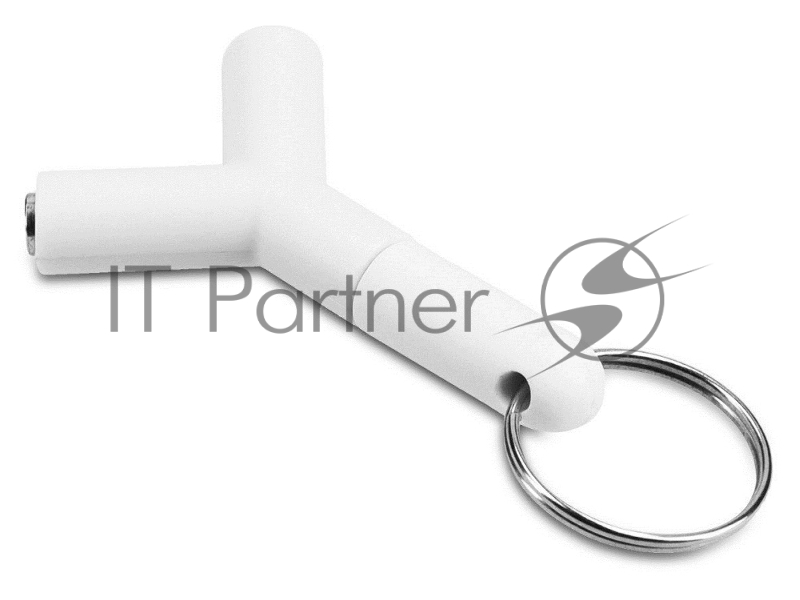 Аудио адаптер-разветвитель для 2-х наушников jack 3.5 mm (3-pole) ->2 x jack 3.5 mm 3-pole), белый, ORIENT C784