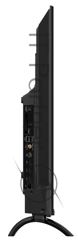 Телевизор LED Hyundai 43 H-LED43BU7003 Яндекс.ТВ Frameless черный Ultra HD 60Hz DVB-T DVB-T2 DVB-C DVB-S DVB-S2 USB WiFi Smart TV