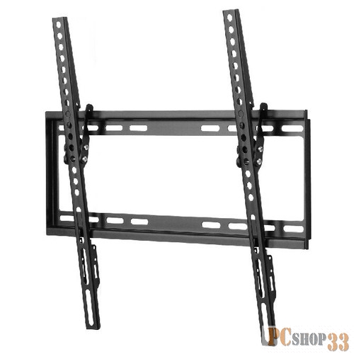 Кронштейн drMounts KL 4040T черный 32-55 от 32 до 55 дюймов. до 35 кг. Угол наклона от 0 до -8 градусов. Вылет от стены 19,5 мм. Крепление стандарта VESA 200x200,400x200,300x300,400x400