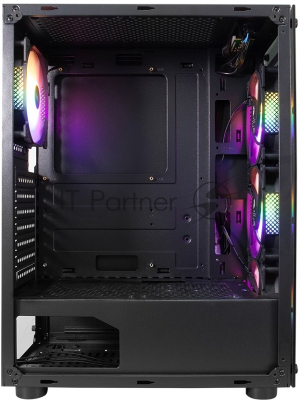 1STPLAYER FIRE DANCING V3-B / ATX, TG / 4x120mm LED fans inc. / V3-B-4F1