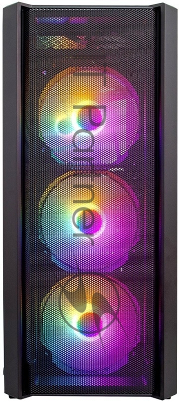 Корпус 1STPLAYER FIRE DANCING V4-G / ATX, TG / 4x120mm LED fans inc. / V4-G-4F1