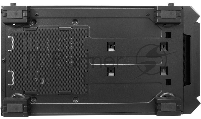 Корпус 1STPLAYER FIRE DANCING V4-G / ATX, TG / 4x120mm LED fans inc. / V4-G-4F1