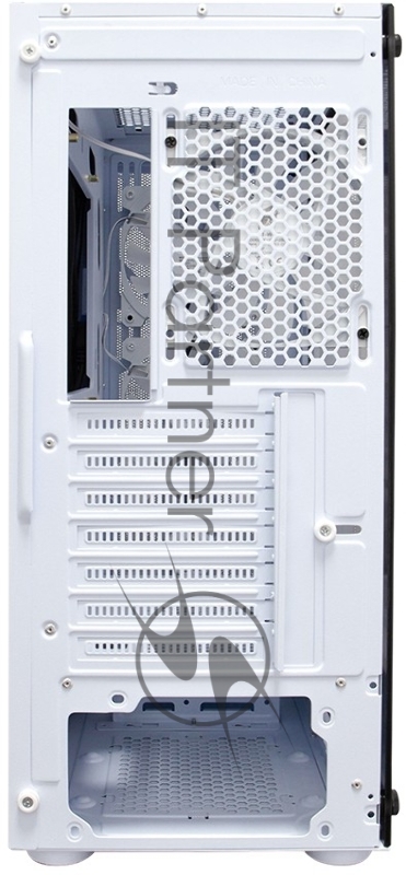 Корпус 1STPLAYER FIREBASE X4 White / ATX, TG / 4x120mm LED fans inc. / X4-WH-4F1-W