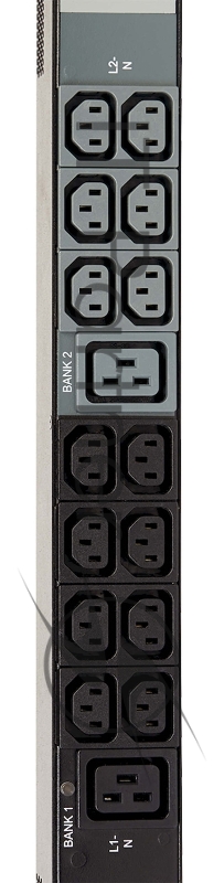 Распределитель питания Tripplite PDU3XEVN6G20 11.5kW 3Ph Monitored PDU LX Platform 42xC13 6xC19 IEC 309 16/20A Red 0U TAA