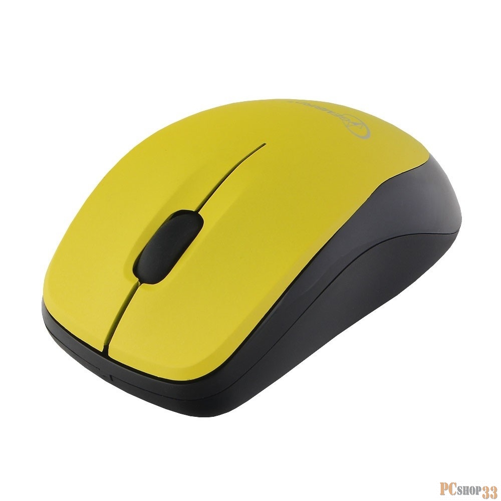 Мышь Gembird MUSW-360-LM {Мышь беспроводная, 2.4ГГц, лайм, мини, 3кн, 1000DPI, блистер}