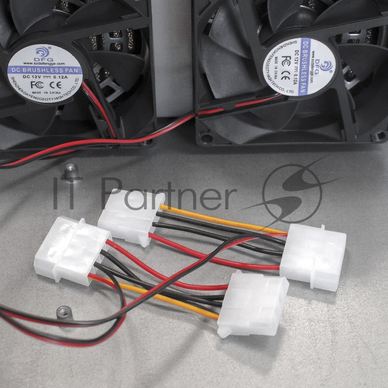 Серверный корпус ExeGate Pro 2U300-04 <RM 19, высота 2U, глубина 300, без БП, USB>