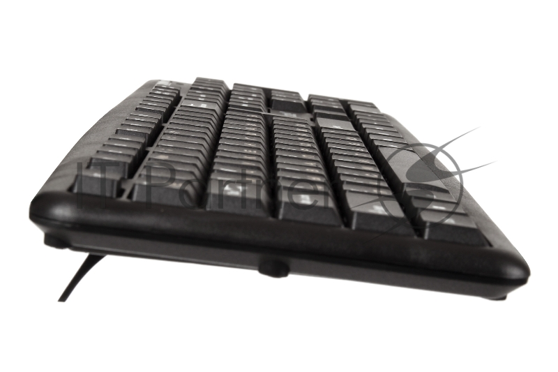 Клавиатура ExeGate EX263906RUS LY-331L, <USB, шнур 2м, черная, 104кл, Enter большой>, Color box