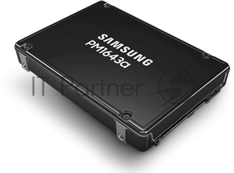 Твердотельный накопитель Samsung SSD 7680GB PM1643a 2.5 SAS 12Gb/s R/W 2100/2000 MB/s R/W 400K/90K IOPs DWPD1