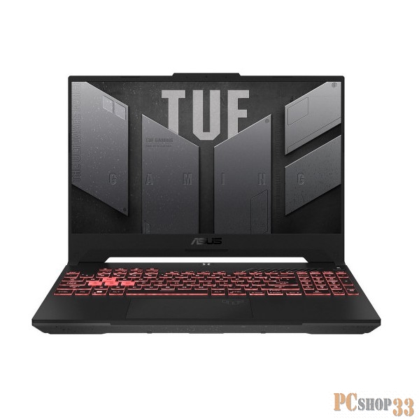Ноутбук Asus TUF Gaming A15 FA507RE-HN063 Ryzen 7 6800H 16Gb SSD512Gb NVIDIA GeForce RTX 3050 Ti 4Gb 15.6 FHD (1920x1080) noOS grey WiFi BT Cam
