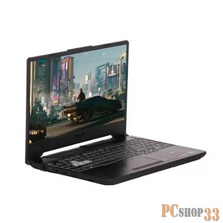 Ноутбук ASUS TUF FX506HC-HN006 15.6(1920x1080 (матовый, 144Hz) IPS)/Intel Core i5 11400H(2.7Ghz)/16384Mb/512PCIS GeForce RTX3050(4096Mb)/Cam/BT/WiFi/war 1y/2.3kg/Eclipse Gray/DOS