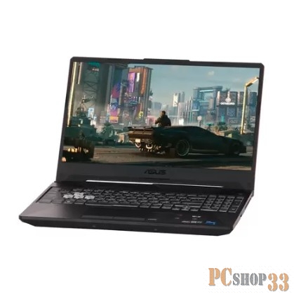 Ноутбук ASUS TUF FX506HC-HN006 15.6(1920x1080 (матовый, 144Hz) IPS)/Intel Core i5 11400H(2.7Ghz)/16384Mb/512PCIS GeForce RTX3050(4096Mb)/Cam/BT/WiFi/war 1y/2.3kg/Eclipse Gray/DOS