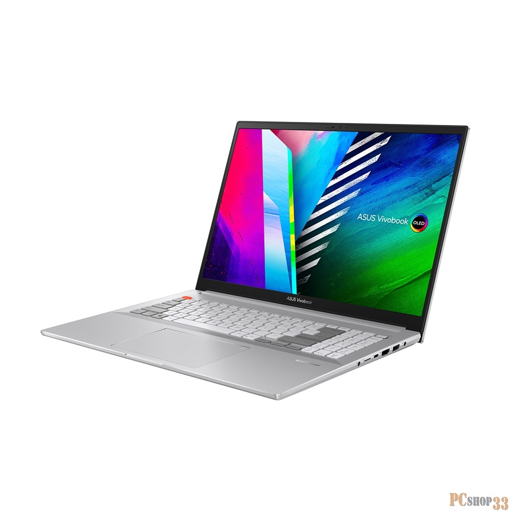 Ноутбук Asus Vivobook Pro 16X OLED N7600PC-L2152 Core i7 11370H 16Gb SSD1Tb NVIDIA GeForce RTX 3050 4Gb 16 OLED 4K (3840x2400) noOS grey WiFi BT Cam