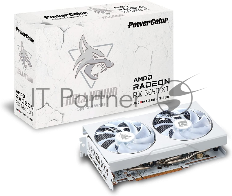Видеокарта PowerColor PCI-E 4.0 AXRX 6650XT 8GBD6-3DHLV2/OC AMD Radeon RX 6650XT 8192Mb 128 GDDR6 2410/17500 HDMIx1 DPx3 HDCP Ret