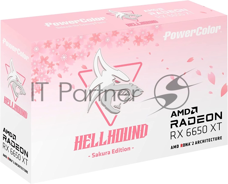 Видеокарта PowerColor PCI-E 4.0 AXRX 6650XT 8GBD6-3DHLV3/OC AMD Radeon RX 6650XT 8192Mb 128 GDDR6 2410/17500 HDMIx1 DPx3 HDCP Ret