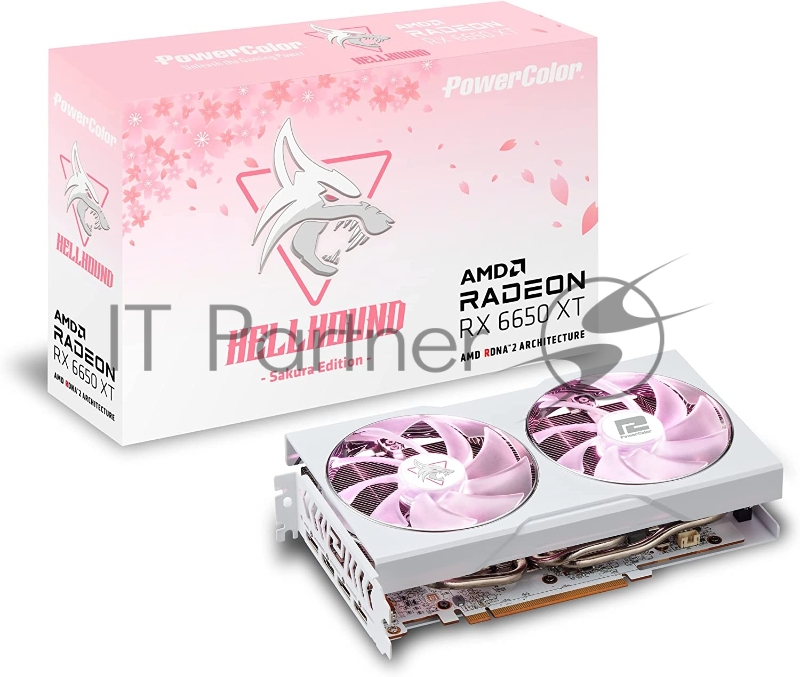 Видеокарта PowerColor PCI-E 4.0 AXRX 6650XT 8GBD6-3DHLV3/OC AMD Radeon RX 6650XT 8192Mb 128 GDDR6 2410/17500 HDMIx1 DPx3 HDCP Ret