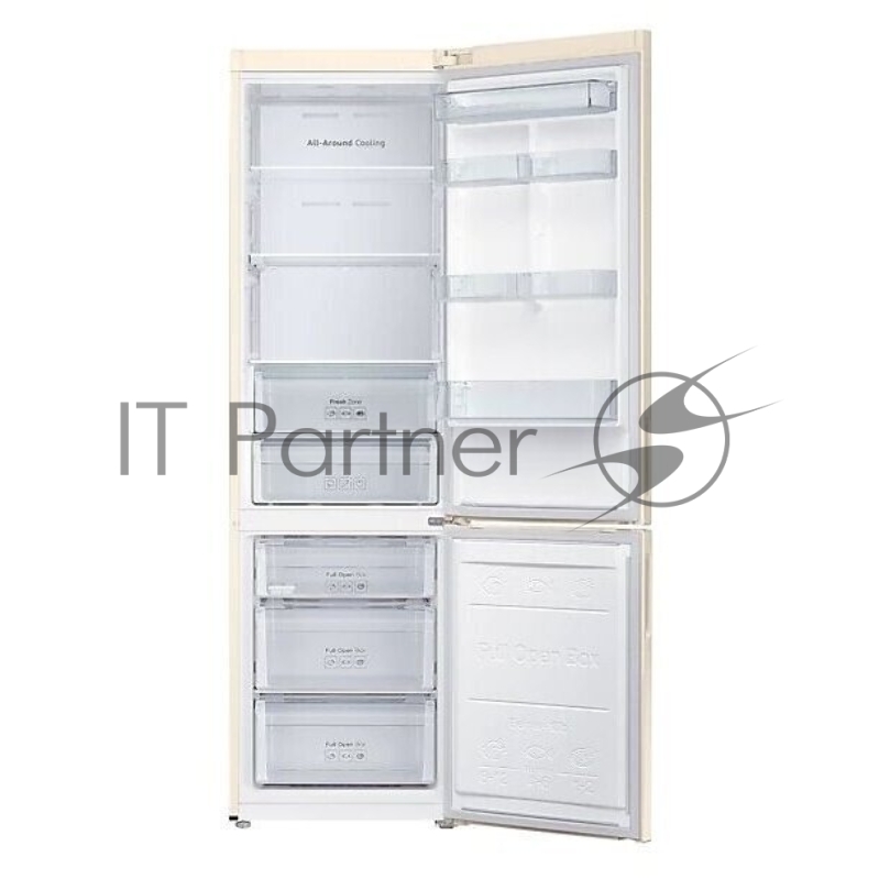 Холодильник Samsung RB37A5200EL/WT бежевый (двухкамерный)