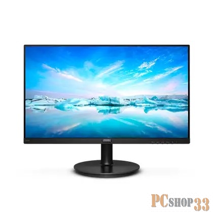 МОНИТОР 23.8 PHILIPS 242V8A/00 Black (IPS, 1920x1080, 4 ms, 178°/178°, 250 cd/m, Mega DCR, +HDMI, +DisplayPort, +MM)