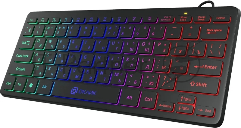 Клавиатура Оклик/Oklick 300S черный USB