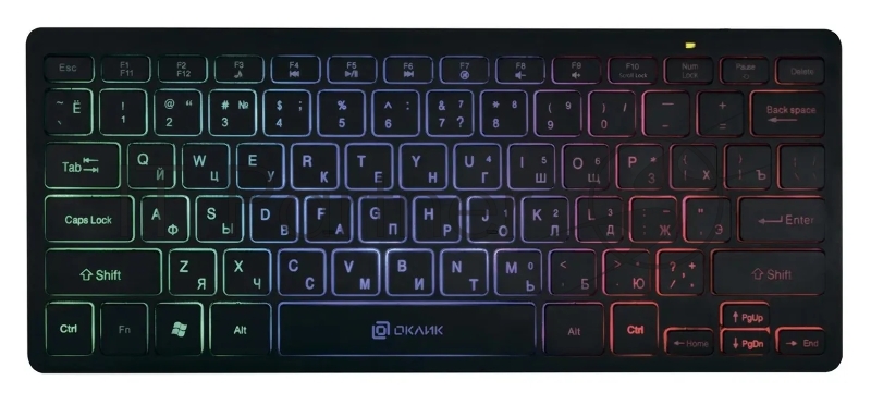Клавиатура Оклик/Oklick 300S черный USB