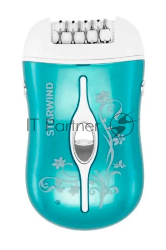 Эпилятор Starwind SEP 6035 скор.:2 насад.:2 от аккум. голубой