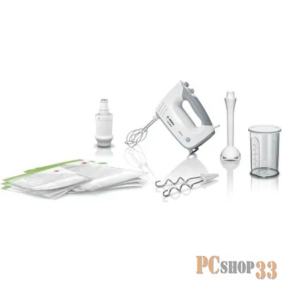 Миксер Bosch MFQ364V0, ручной, белый