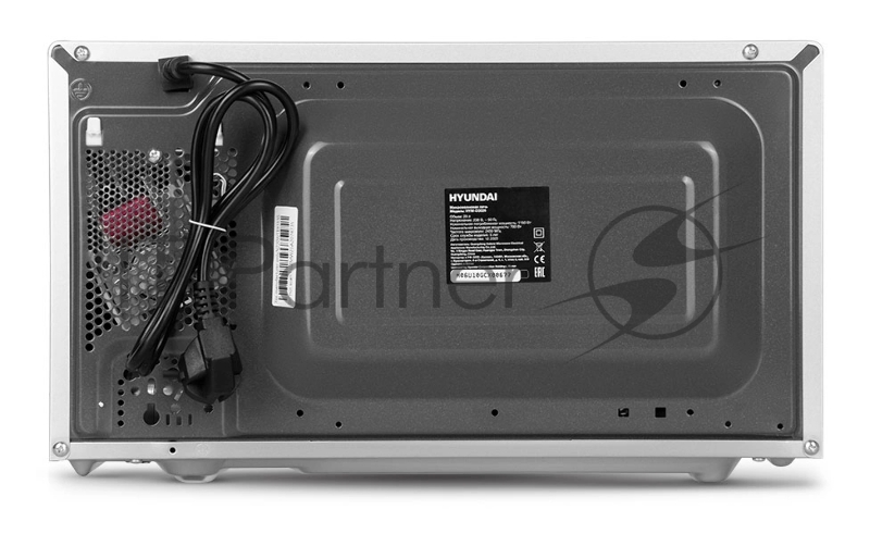 Микроволновая печь HYUNDAI HYM-D3026, 700Вт, 20л, серебристый