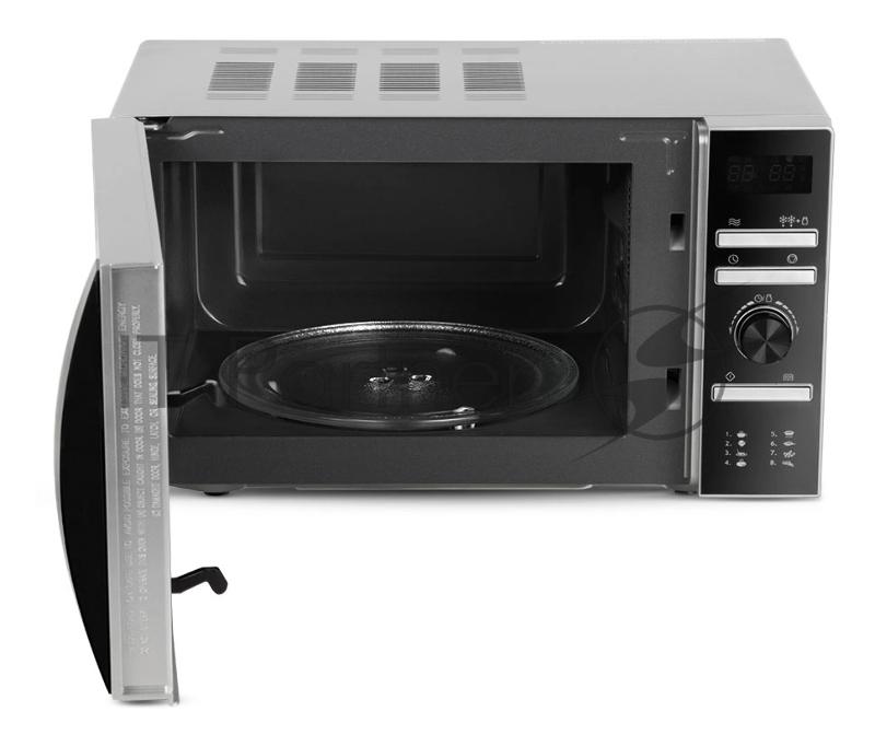 Микроволновая печь HYUNDAI HYM-D3026, 700Вт, 20л, серебристый