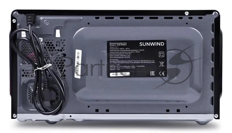Микроволновая печь SUNWIND SUN-MW031, 700Вт, 20л, черный