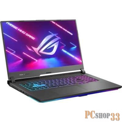 Ноутбук Asus ROG Strix G17 G713RC-HX048 Ryzen 7 6800H 16Gb SSD1Tb NVIDIA GeForce RTX 3050 4Gb 17.3 FHD (1920x1080) noOS grey WiFi BT Cam