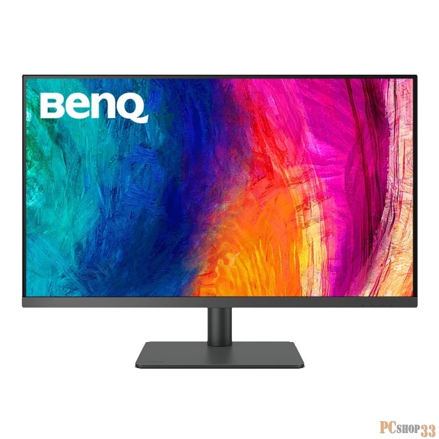 Монитор BENQ 31,5 PD3205U IPS LED 3840x2160 16:9 5ms 250(350)cd/m2 1200:1 178°/178° HDMI 2.0 DP1.4 USB-C(90W) 2*USB Type-B USB-C 3*USB3.2 Speakers HAS Swivel Pivot Tilt Dark Grey