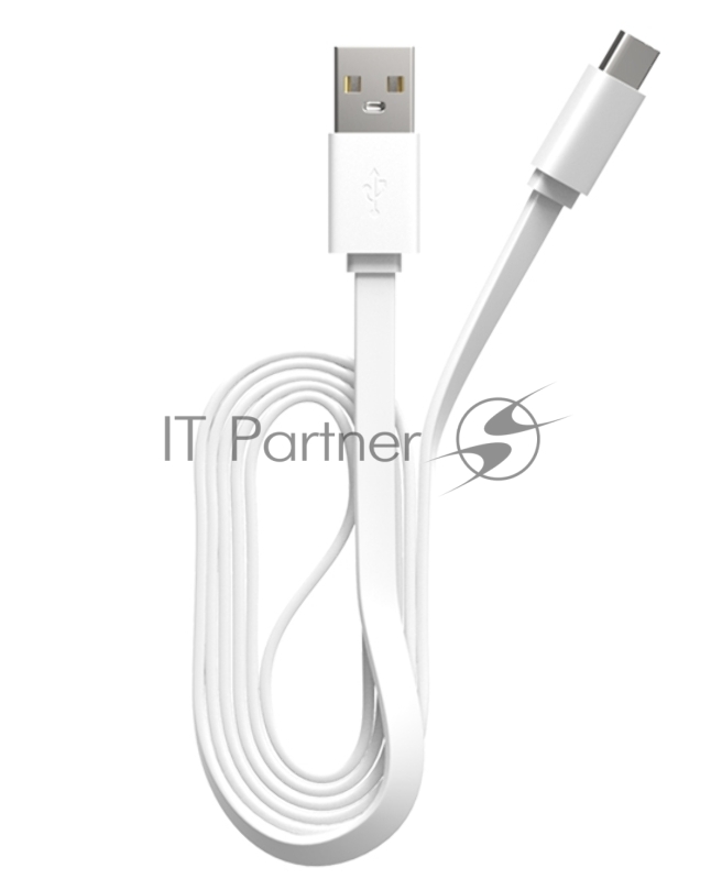 Кабель Maxvi MC-02F white USB-A - Type-C, 2A Описание: Плоский кабель, ток макс. нагрузки 2А, макс. напряжение 5V стандарт USB 2.0 длина 1м, материал PVC, белый