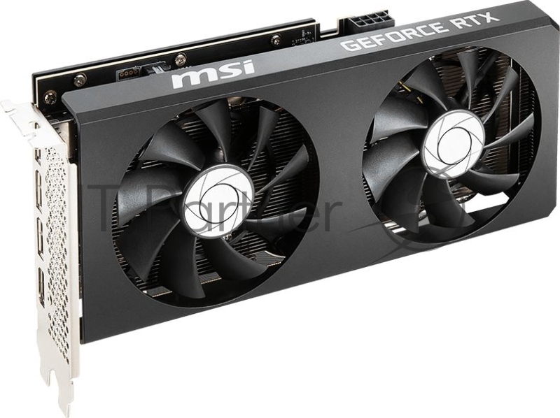 Видеокарта MSI PCI-E 4.0 RTX 3060 Ti TWIN FAN 8G LHR NVIDIA GeForce RTX 3060Ti 8192Mb 256 GDDR6 1695/14000 HDMIx1 DPx3 HDCP Ret