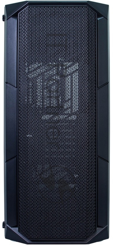 Корпус 1STPLAYER FIREBASE XF / ATX, TG / 4x120mm LED fans inc. / XF-BK-4F1