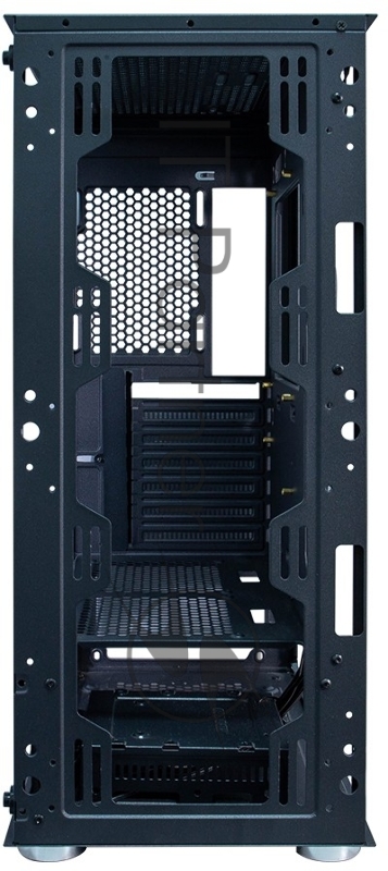 Корпус 1STPLAYER FIREBASE XF / ATX, TG / 4x120mm LED fans inc. / XF-BK-4F1