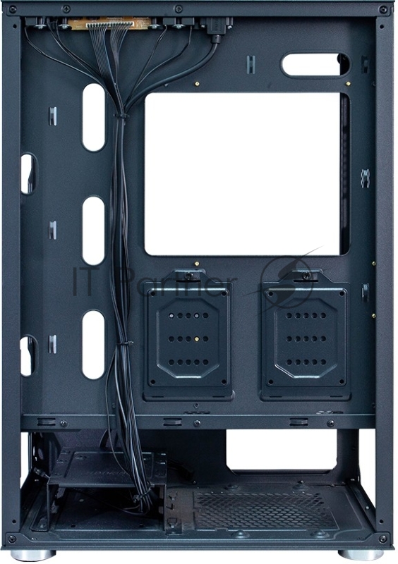 Корпус 1STPLAYER FIREBASE XF / ATX, TG / 4x120mm LED fans inc. / XF-BK-4F1