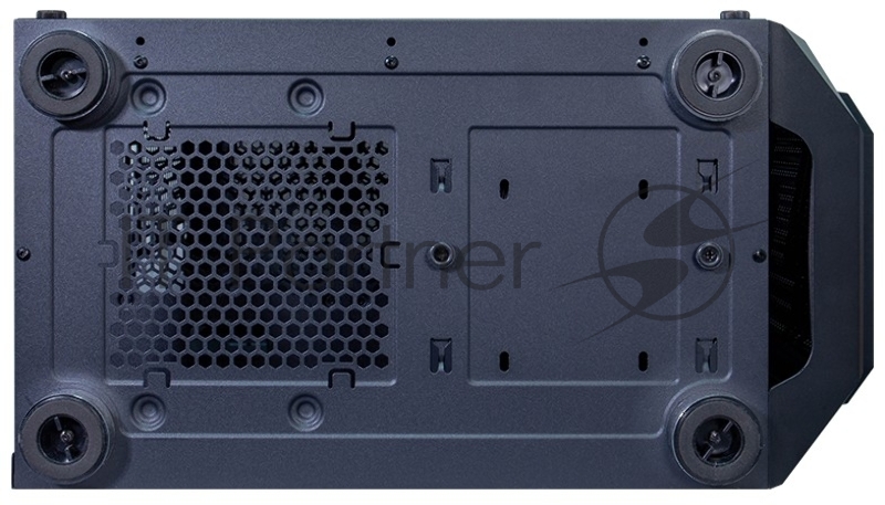 Корпус 1STPLAYER FIREBASE XF / ATX, TG / 4x120mm LED fans inc. / XF-BK-4F1