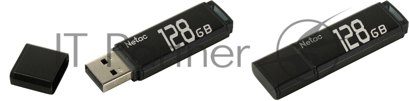 Флеш-накопитель NeTac Флеш-накопитель Netac USB Drive U351 USB2.0 128GB, retail version