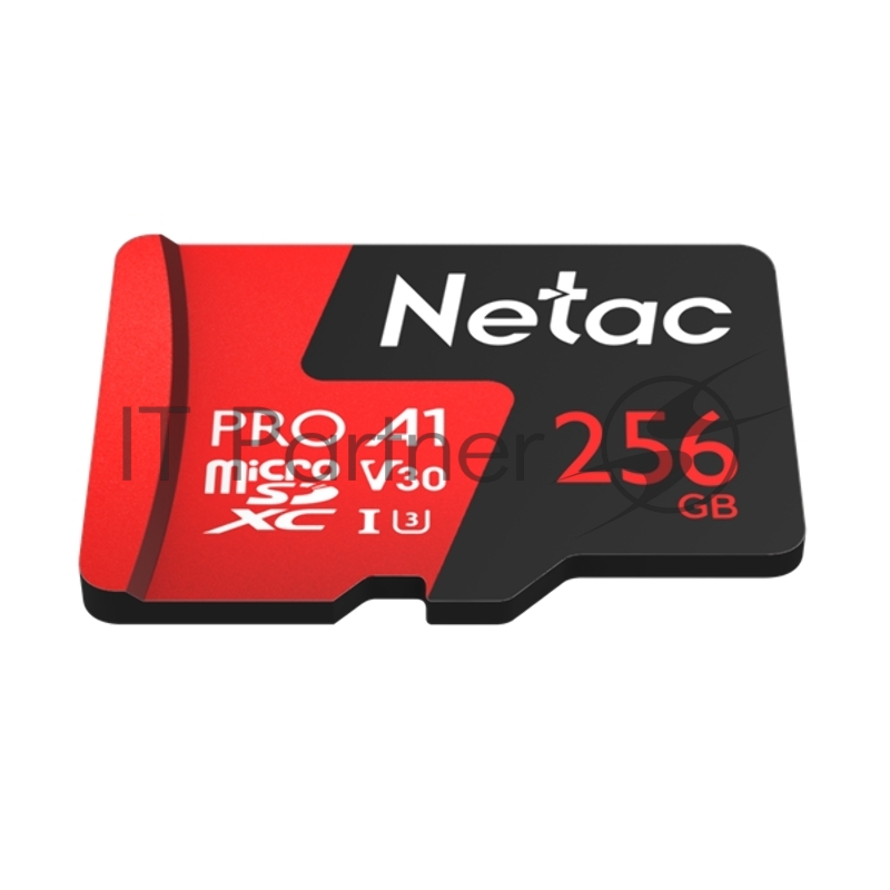 Флеш-накопитель NeTac Карта памяти Netac MicroSD P500 Extreme Pro 256GB, Retail version card only