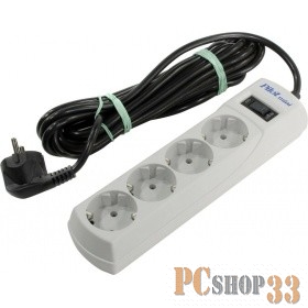Сетевые фильтры ZIS Сетевой фильтр Pilot mini {4 розетки, с заземлением} 5 м