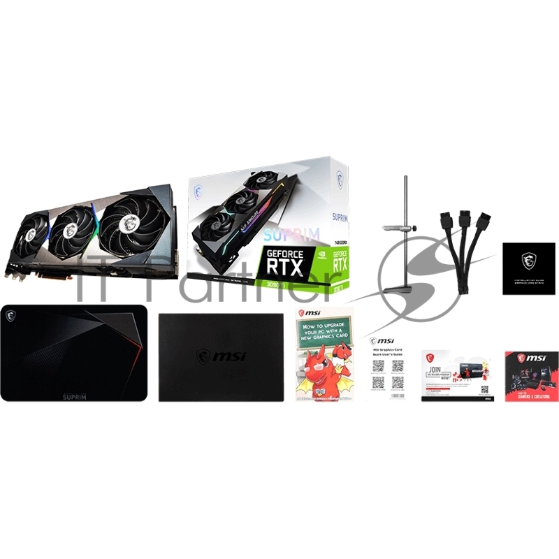 Видеокарта GeForce RTX 3090 Ti SUPRIM SE 24G