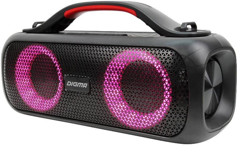 Колонка порт. Digma D-PS1531 черный/черный 40W 2.0 BT 10м 3000mAh (SP1531B)