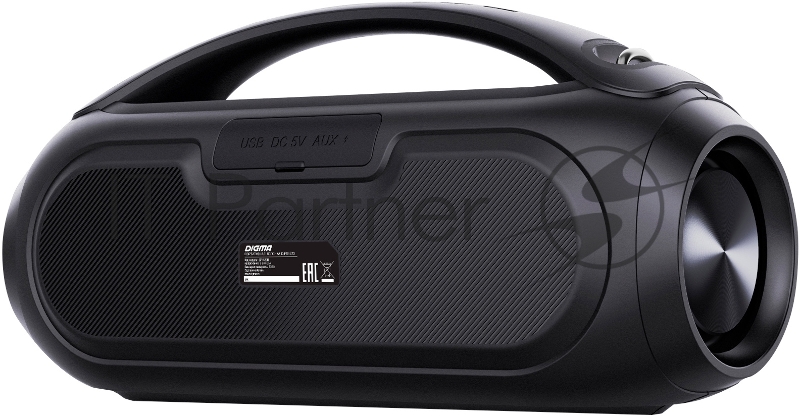 Колонка порт. Digma D-PS1530 черный/черный 50W 2.1 BT 10м 3000mAh (SP1530B)