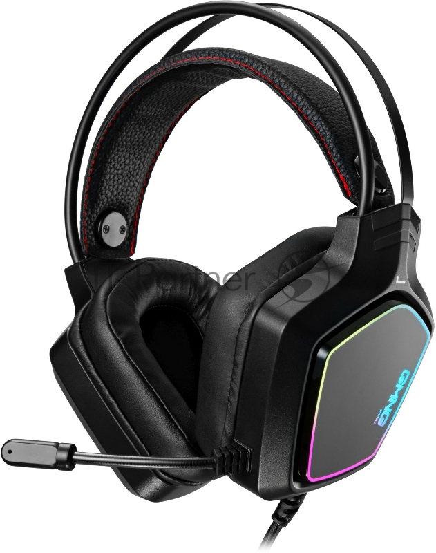 Наушники с микрофоном Оклик GMNG HS-L850G черный 2.1м мониторные оголовье (1533570)