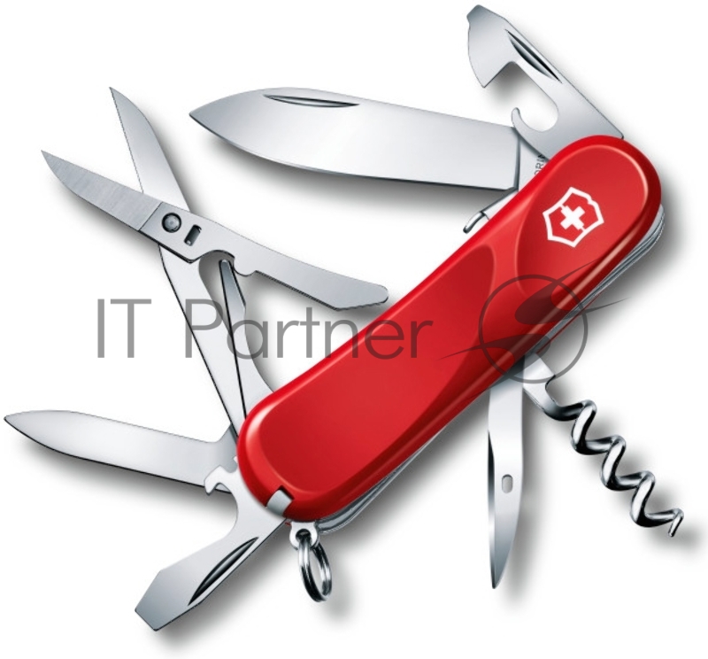 Нож перочинный Victorinox Evolution S14 (2.3903.SE) 85мм 14функций красный карт.коробка