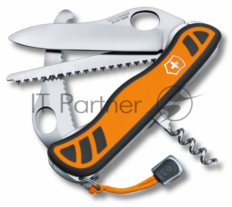 Нож перочинный Victorinox Hunter XT One Hand (0.8341.MC9) 111мм 6функций оранжевый/черный карт.коробка