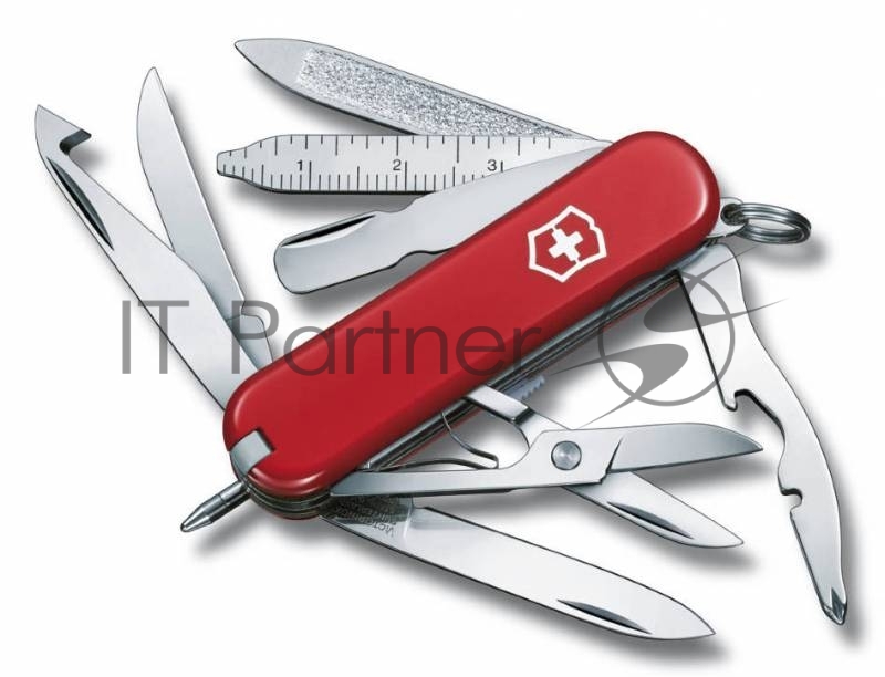 Нож перочинный Victorinox MiniChamp (0.6385) 58мм 17функций красный