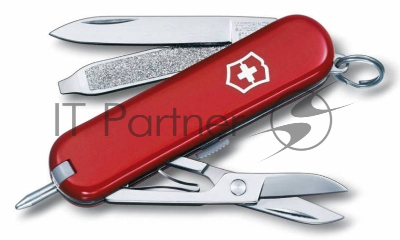Нож перочинный Victorinox Signature (0.6225) 58мм 7функций красный