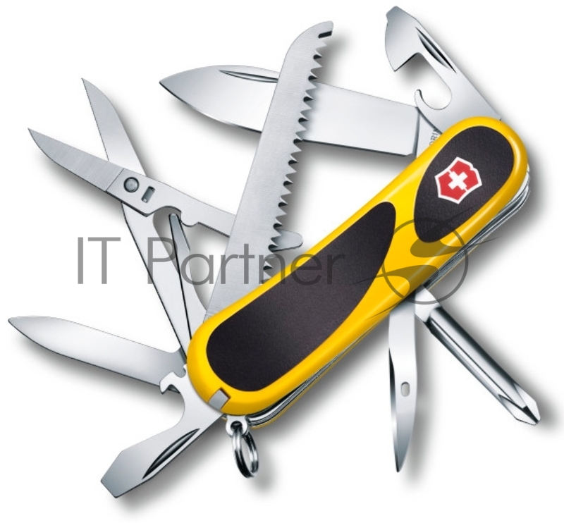 Нож перочинный Victorinox EvoGrip 18 (2.4913.C8) 85мм 15функций желтый/черный карт.коробка