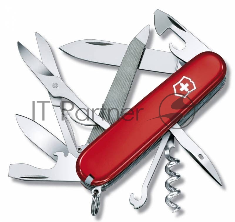 Нож перочинный Victorinox Mountaineer (1.3743) 91мм 18функций красный карт.коробка